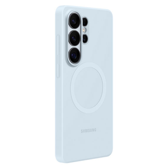 Husă Samsung Silicone Magnet Case pentru Galaxy S26 Ultra, Albastru deschis, 2 image