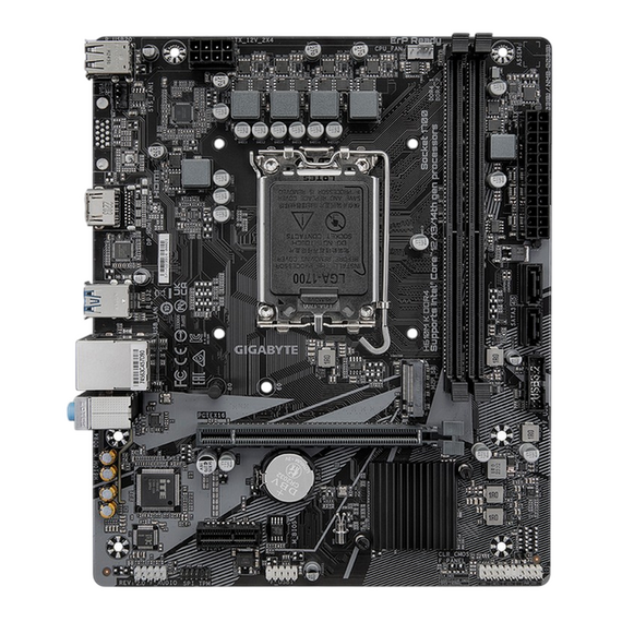 Placă de bază Gigabyte H610M K DDR4 2.0, LGA1700, Intel H610, Micro-ATX, 3 image