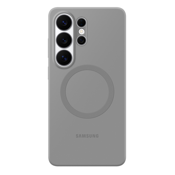 Husă Samsung Silicone Magnet Case pentru Galaxy S26 Ultra, Gri