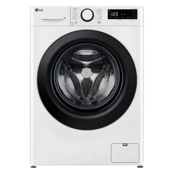 Mașină de spălat LG F2WR508SBW, 8kg, Alb