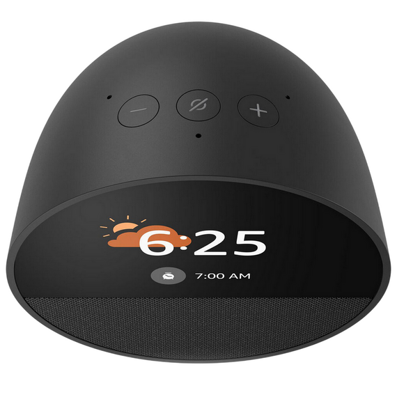 Difuzor Inteligent Amazon Echo Spot, Negru, 2 image