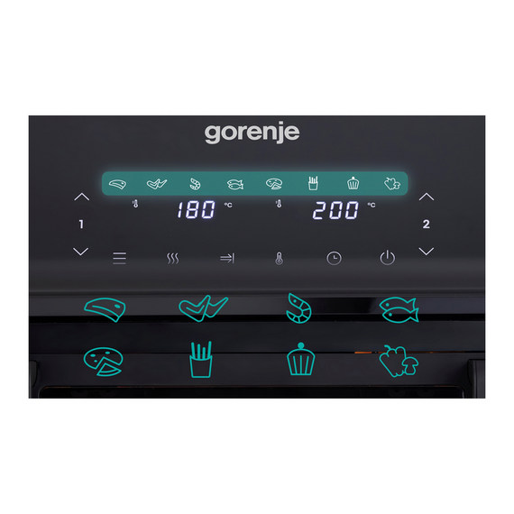 Multicuptor Gorenje AF2700BP, Negru, 2 image