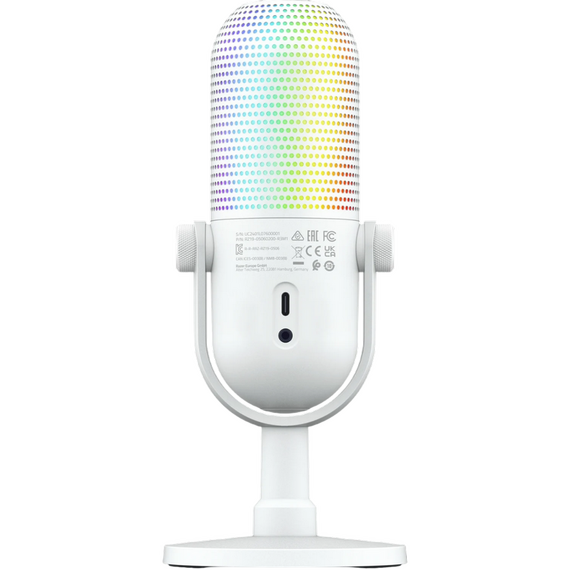 Microfon Gaming Razer Seiren V3 Chroma, Cu fir, Alb, 3 image