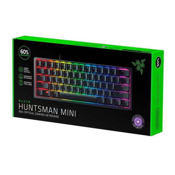 Tastatură RAZER Huntsman Mini, Cu fir, Negru, 3 image