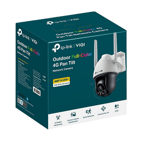 Camera de supraveghere IP TP-LINK VIGI C540-4G, Alb, 2 image