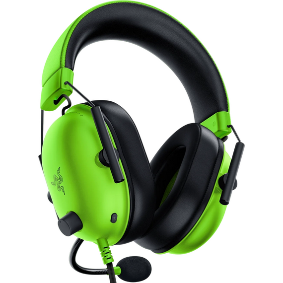 Căști gaming Razer BlackShark V2 X, Cu fir, Verde, 2 image