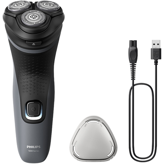 Aparat de ras electric Philips S1142/00, Negru | Gri, 3 image