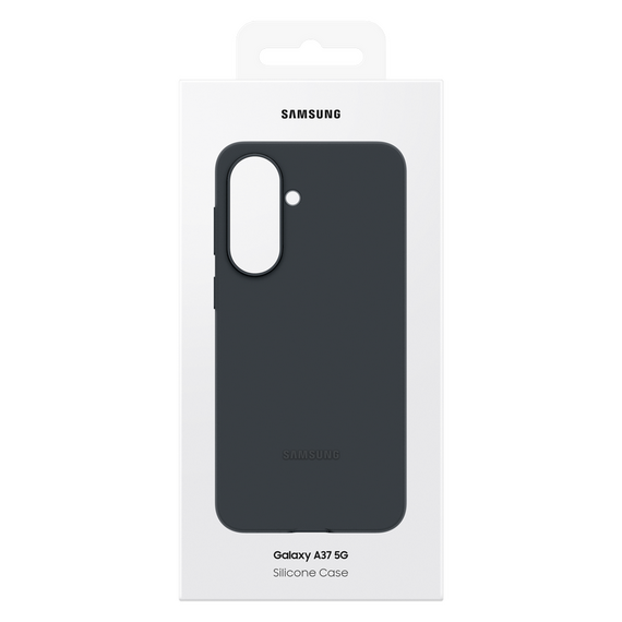 Husă Samsung Galaxy A37 Silicone Case, Negru, 3 image