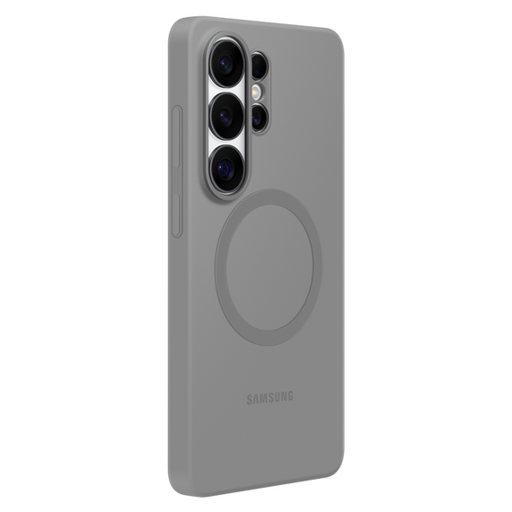 Husă Samsung Silicone Magnet Case pentru Galaxy S26 Ultra, Gri, 2 image