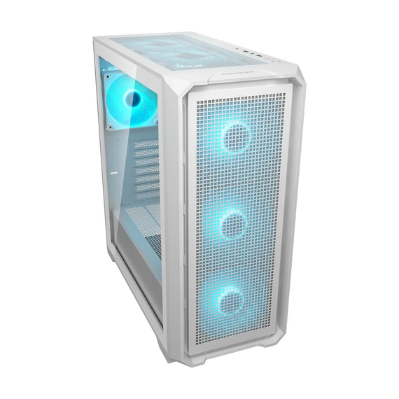 Carcasă PC Cougar MX600 Air PRO White, Midi-Tower, Fără PSU, Alb, 2 image