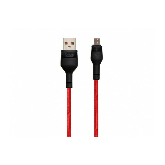 Cablu încărcare și sincronizare XO NB55, Micro-USB/USB Type-A, 1m, Roșu, 2 image