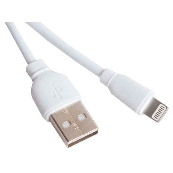 Cable de date Remax RC-138i, USB Type-A/Lightning, 1m, Alb