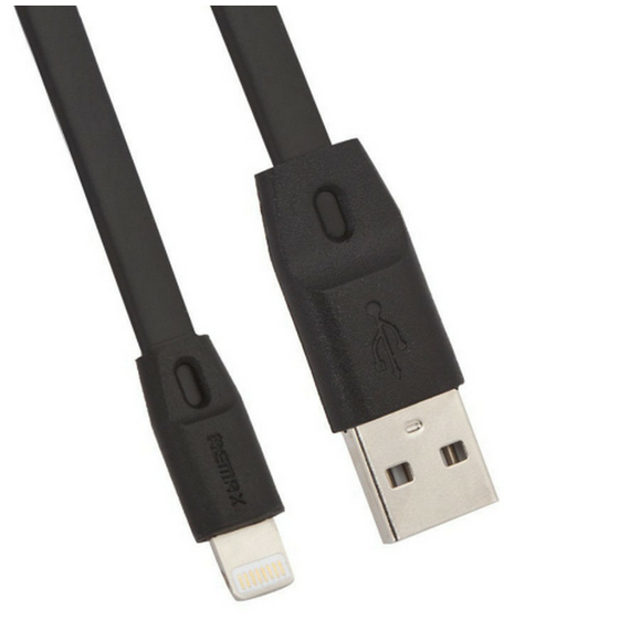 Cablu încărcare și sincronizare Remax RC-001m/2, USB Type-A/micro-USB, 2m, Negru, 3 image