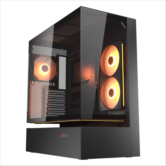 Carcasă PC Cougar CFV 235, Midi-Tower, Fără PSU, Negru