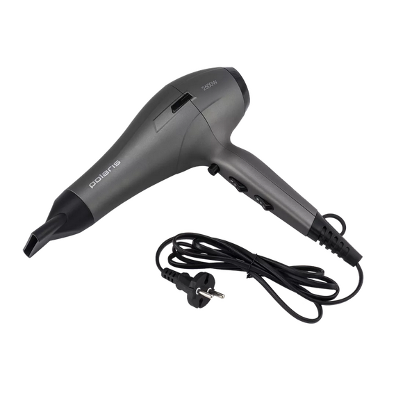 Uscător de păr Polaris PHD2600AСi, 2600W, Grafit, 3 image