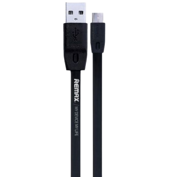 Cablu încărcare și sincronizare Remax RC-001m/2, USB Type-A/micro-USB, 2m, Negru