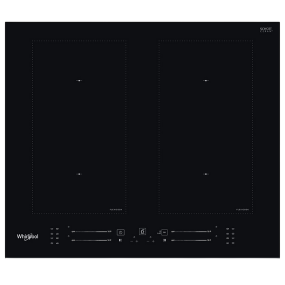 Plită cu inducție Whirlpool WL S3160 BF, Negru