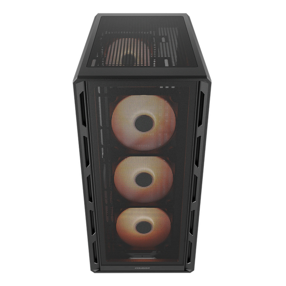 Carcasă PC Cougar Airface Pure PRO, Midi-Tower, Fără PSU, Negru, 2 image