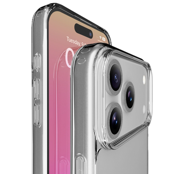 Husă Cellularline Clear Duo pentru Apple iPhone 17 Pro Max, Transparent, 2 image