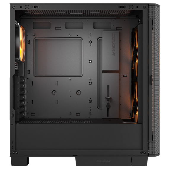 Carcasă PC Cougar Airface FLO RGB, Midi-Tower, Fără PSU, Negru, 2 image