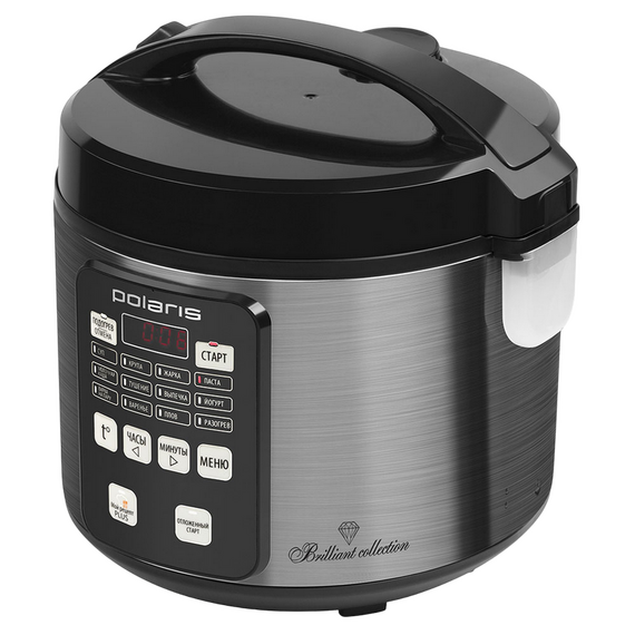 Aparat de gătit multifuncțional Polaris PMC 0593AD, Argintiu | Negru, 3 image