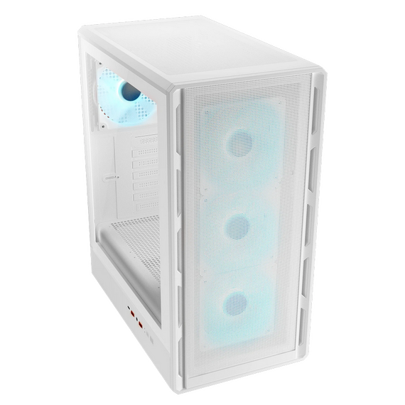 Carcasă PC Cougar Airface Pure PRO White, Midi-Tower, Fără PSU, Alb, 2 image