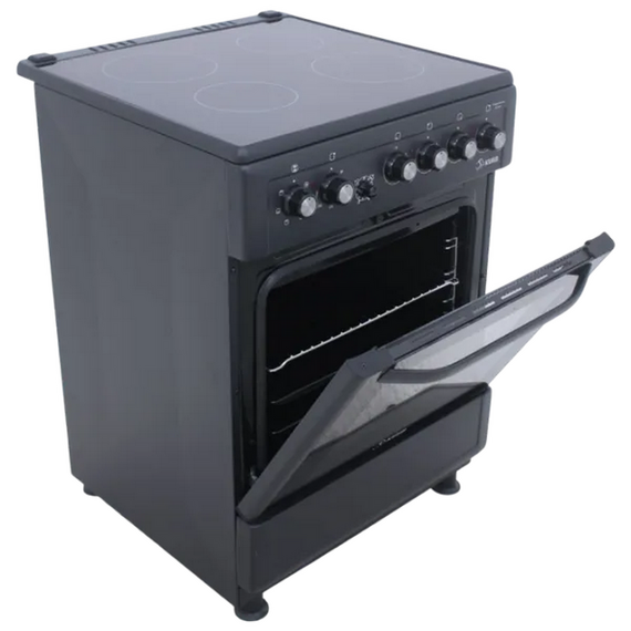 Plită electrică KUBB VT6056XXVD, Negru, 3 image