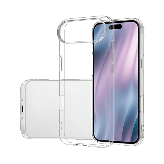 WOO Caz moale TPU iPhone 17 Air, clar