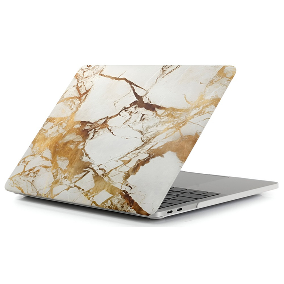 Cască Hardshell pentru Macbook Pro 13" (2016/2017), Marble Gold