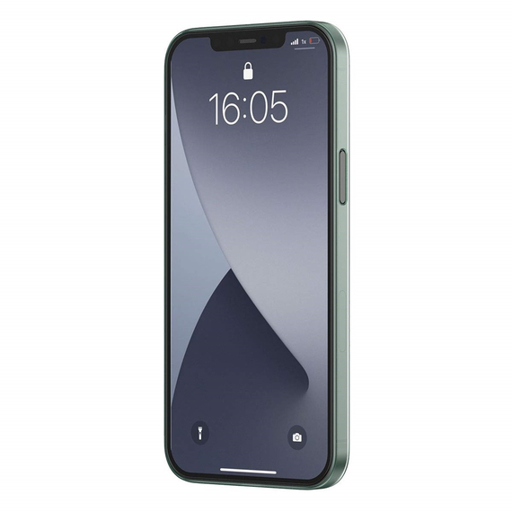 Baseus Caz TPU Wing iPhone 12, verde, 2 image