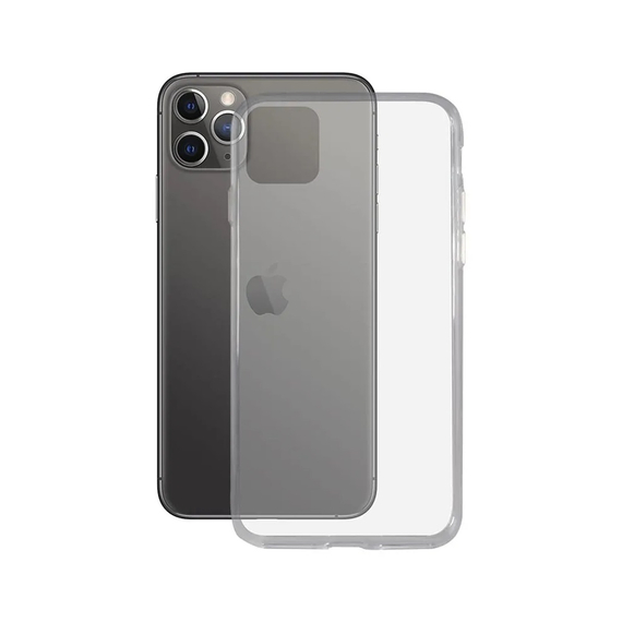 Carcasă cască TPU moale iPhone 11 Pro Max, transparentă