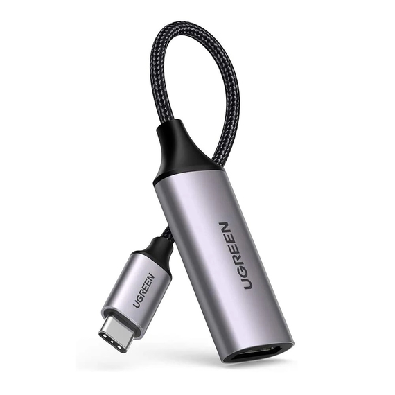 UGREEN Adaptor Type-C 3.0 la HDMI V2.0 4K@60Hz compatibil cu Thunderbolt 3 | CM297, gri spațial, 2 image