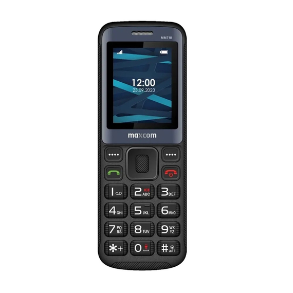 Maxcom MM718 4G VoLTE Negru