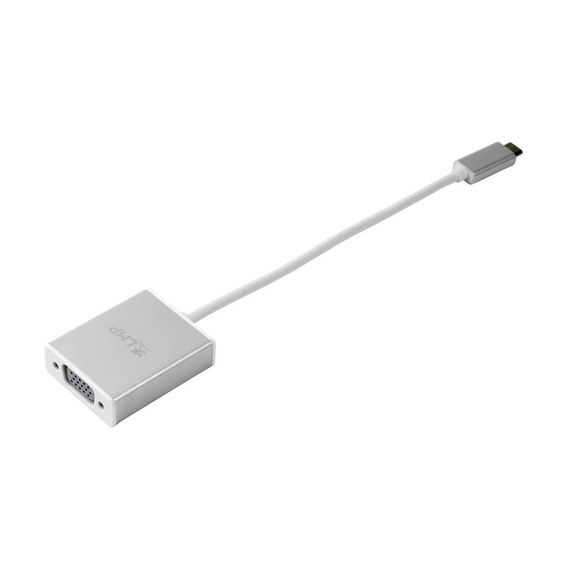 LMP USB-C la VGA Adaptor USB-C 3.1 la VGA, carcasă din aluminiu, alb, 2 image