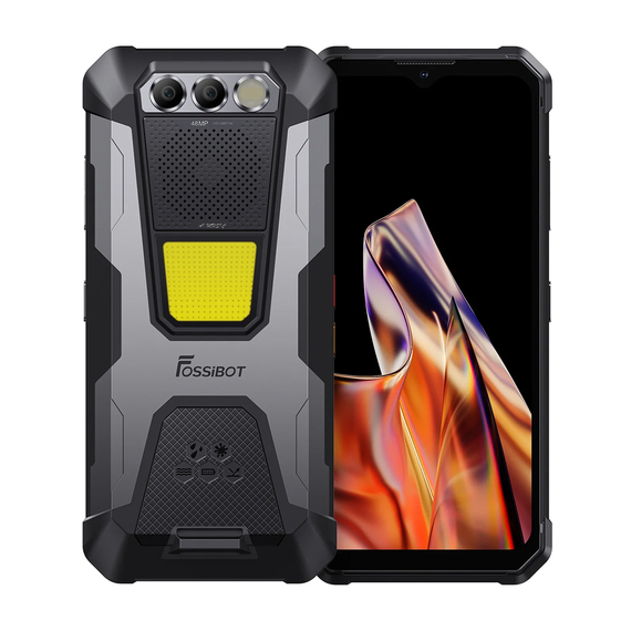 FOSSiBOT F106 PRO 4G RUGGET 8/256GB IP68 Baterie 12000mAh Negru
