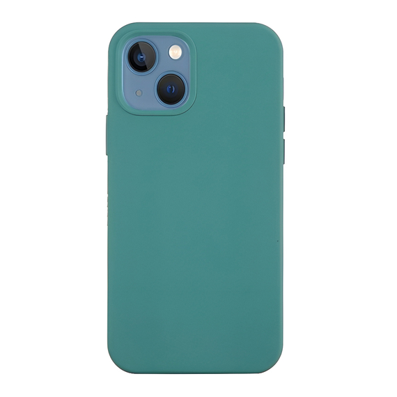 WOO Caz lichid silicon iPhone 15, verde