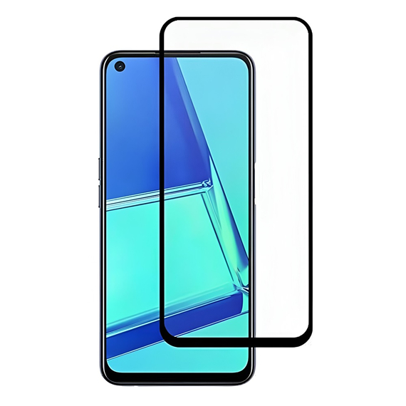 Cască Diamond Glass 4D OPPO A72, negru