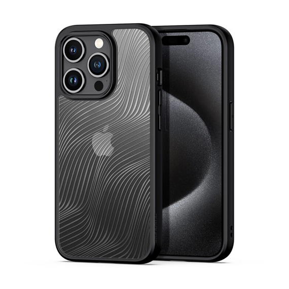 DUX DUCIS Husă iPhone 15 Pro Max AIMO, negru