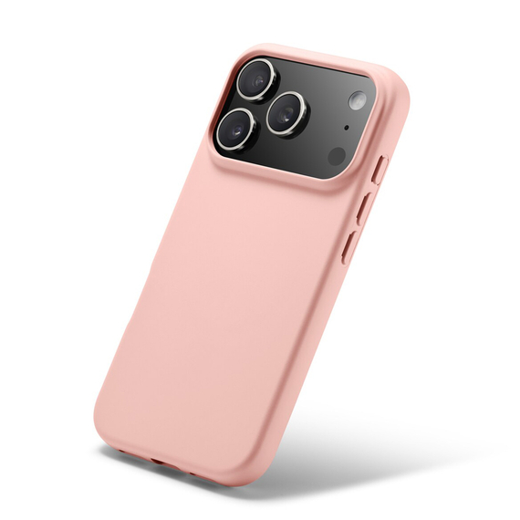 WOO Caz lichid silicon iPhone 17 Pro Max, roz, 2 image
