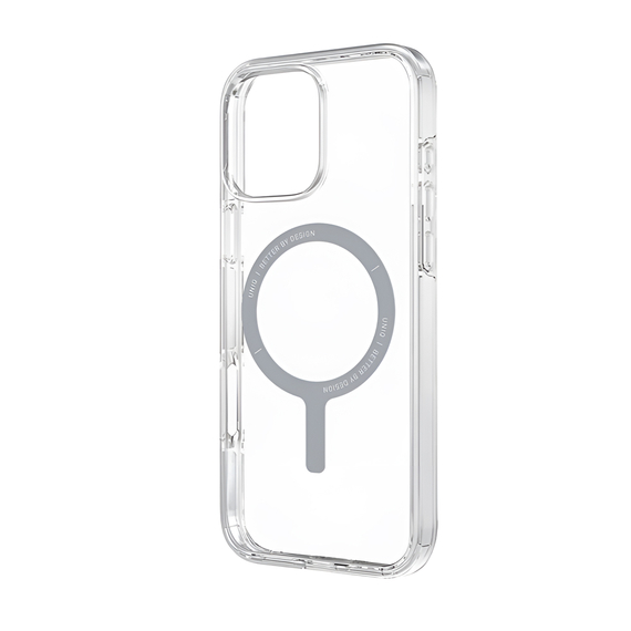 Carcasă Uniq pentru iPhone 16 Pro Hybrid Clario (ECO) cu încărcare Magclick, transparentă, 2 image