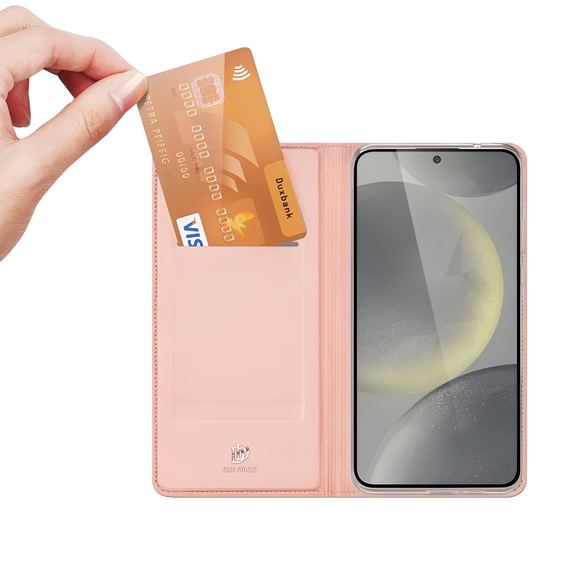 DUX DUCIS Carcasă Flip SkinPro Samsung S24FE, roz, 2 image