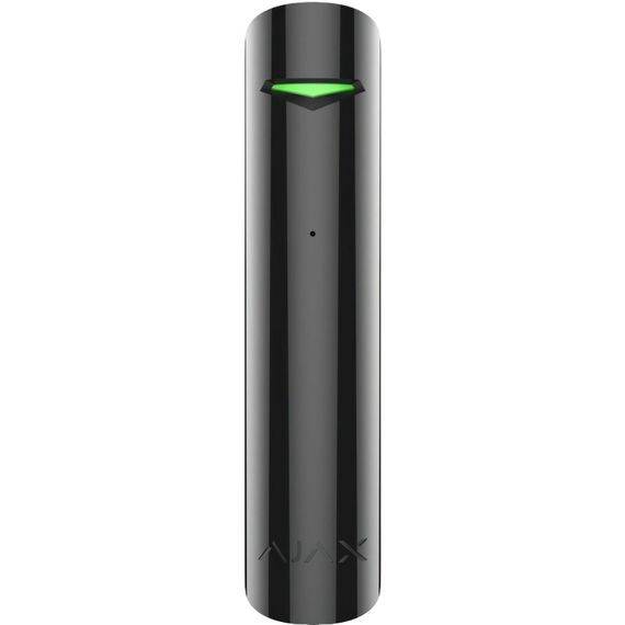 Detector de spargere Ajax GlassProtect, Negru