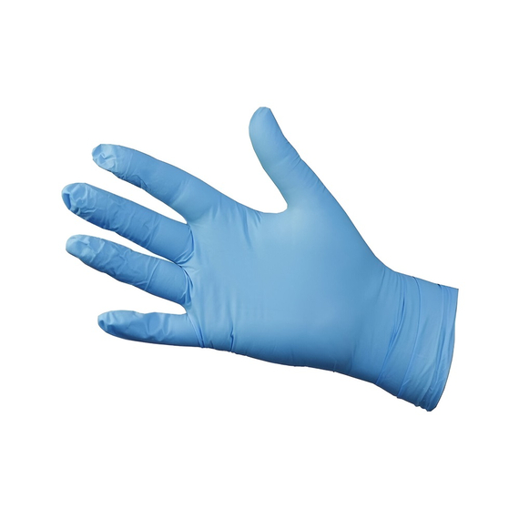 MedCare Manusi Medicale Nitril, Albastre M. Cutia 100 Buc/ 40151100, 2 image