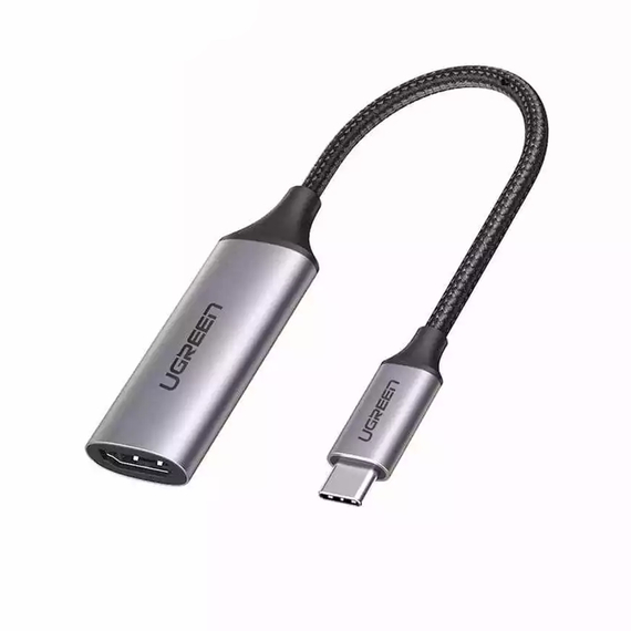 UGREEN Adaptor Type-C 3.0 la HDMI V2.0 4K@60Hz compatibil cu Thunderbolt 3 | CM297, gri spațial