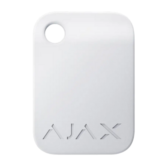 Cheia de securitate fără contact Ajax Tag, Alb