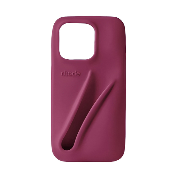 Rhode Lip Tint Phone Case iPhone 16, Raspberry Jelly, 2 image