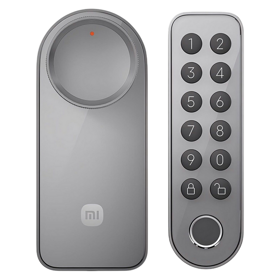 Încuietoare inteligentă Xiaomi Self-Install Smart Lock (Keypad), Gri