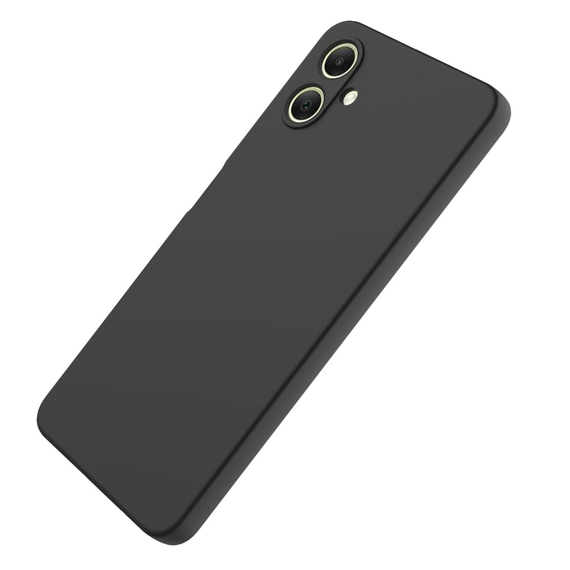 WOO Caz lichid silicon Samsung A06, negru, 2 image