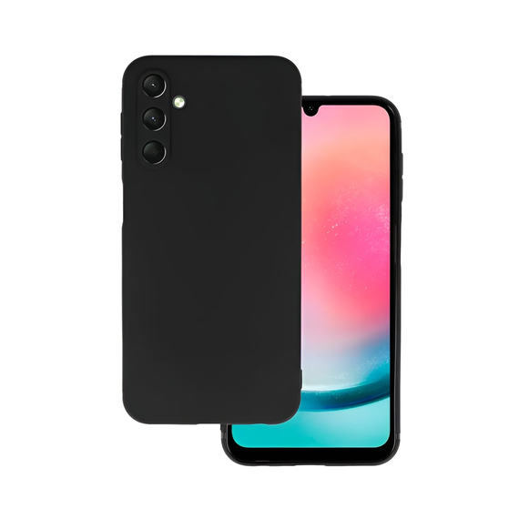 Husă pentru cască Liquid Silicone Samsung A14, negru