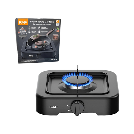 Raf Home aragaz pe gaz R.8032B, negru, 2 image